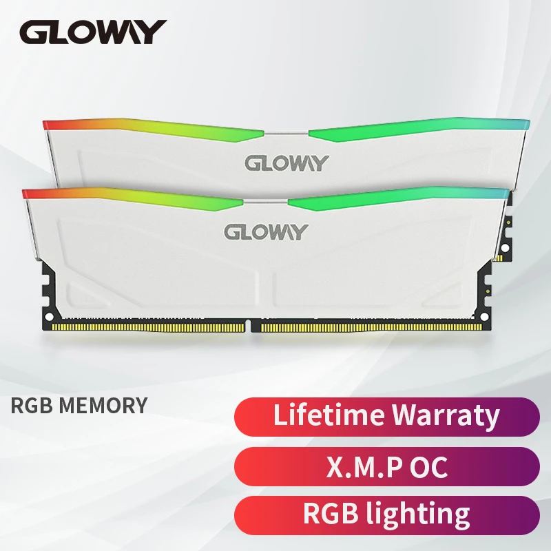 Оперативная память Gloway DDR4 3200 МГц RGB (8GBX2) 3600 МГц (16GBX2 .