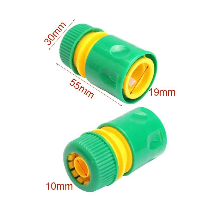 

1/2 inch 2020 New Hose Garden Tap Water Hose Pipe Connector Quick Connect Adapter Fitting Watering 10Pcs