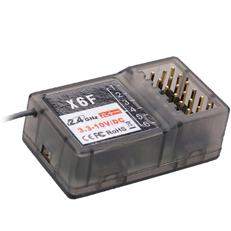 DUMBORC X6F2.4G 6CH радио Управление Системы приемник для RC X6 передатчик пульт ДУ для дистанционно управляемой машины лодки модель передатчик