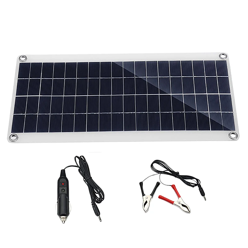 

ABUI-Dual Usb Solar Panel Usb Solar Charger Controller for Outdoor Camping Led Light