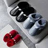 WFL Winter Warm PU Plush Slippers Women's Shoes Shoes 