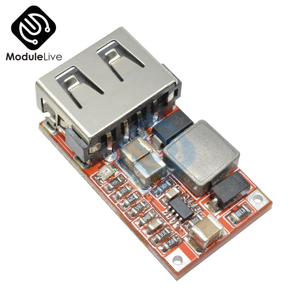 6-24V 24V 12V 5V 3A USB понижающий модуль DC-DC конвертер телефон Зарядное устройство Модуль электропитания автомобиля эффективность 97.5% понижающий модуль