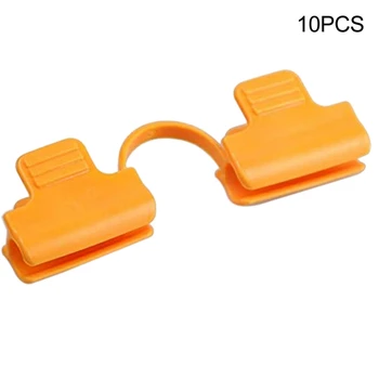 

10PC Agriculture Greenhouse Garden Clip Clamp Clips Grommets for Fastening Shade Cloth Netting Net Clip Arched Shade Accessories