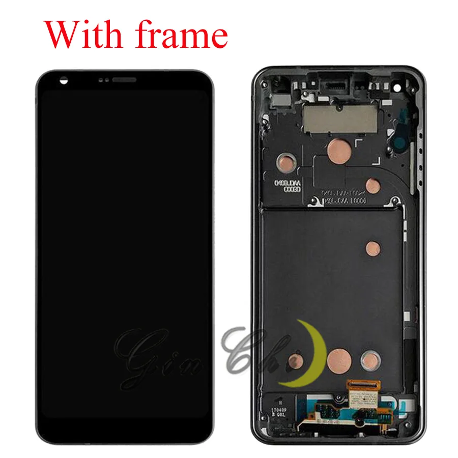 Для LG G6 lcd дисплей сенсорный с рамкой для 5," LG G6 lcd D855 lcd версия для LG G6 lcd H870 VS988