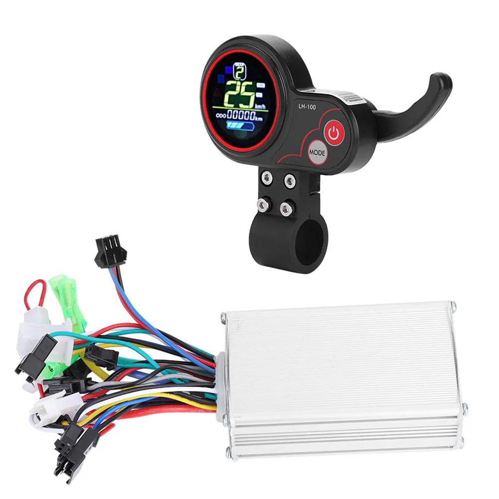 

Dual Mode Stable Electric Bicycle Controller Universal Scooter Accessories Parts Durable Shift Switch Control Panel LCD Display