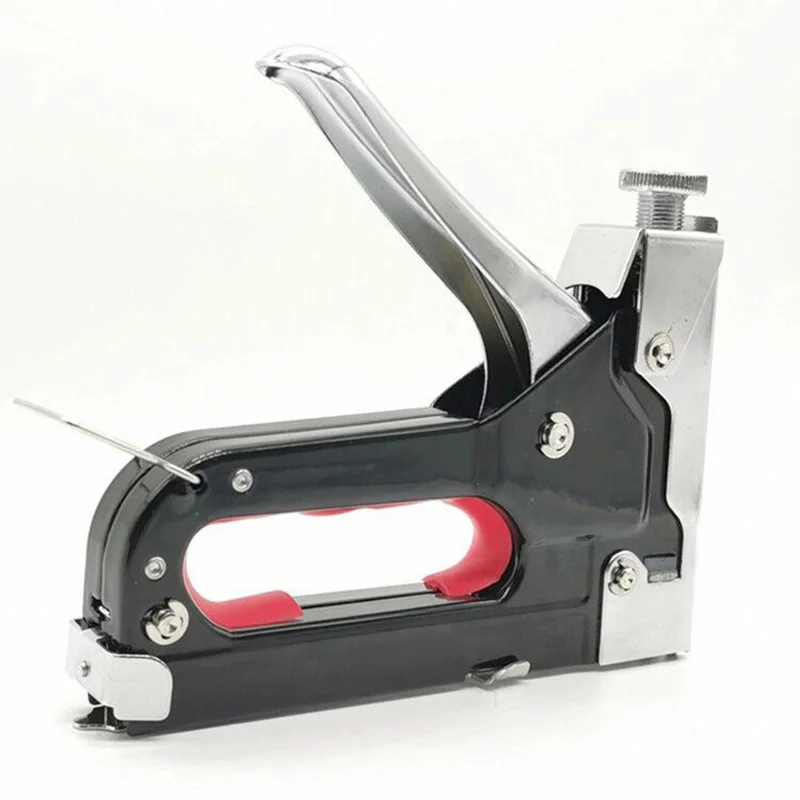 

3-in-1 Heavy Duty Manual Stapler Tacker Furniture Stapler Nailer Upholstery Woodworking Cordless Tacker Hand Tool Accessories