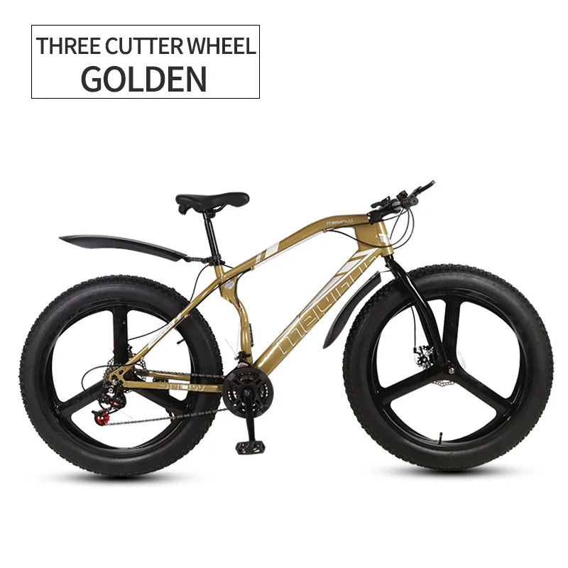 21/24/27 speed snowmobile ATV 26 inch double disc brake wide tire off-road variable speed road bike adult mountain bike 21/24/27 speed snowmobile ATV 26 inch double disc brake wide tire off-road variable speed road bike adult mountain bike