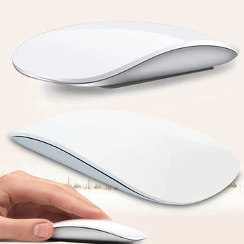 

Wireless Ultra Thin Magic Computer Mouse For Apple Macbook Ergonomic Arc Touch Optical Usb Mause 3D PC Mice 2 For Laptop Desktop