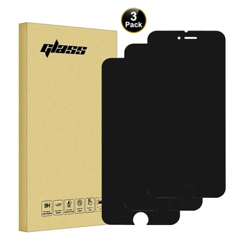 

100pcs CAMDEMS 3in1 privacy tempered glass screen protector for iphone11pro max 11pro 11 X XS XR xs max 6plus 7plus 8plus 7 8 6