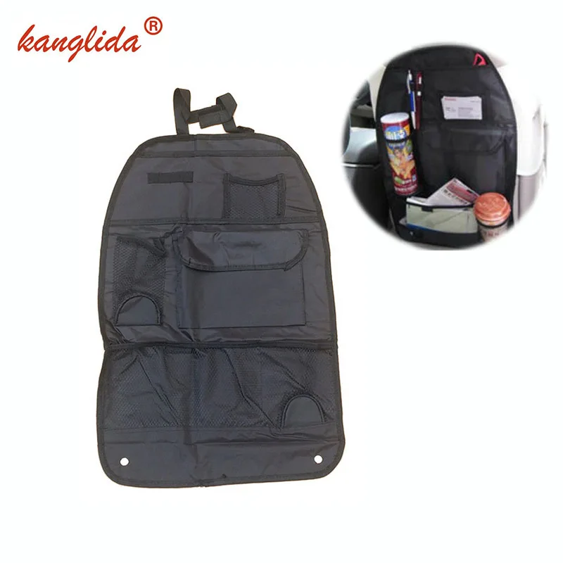 Сумка KANGLIDA для хранения на автомобильное сиденье, многофункциональный органайзер, сумка на заднее сиденье автомобиля, автомобильные аксессуары, автомобильный мульти-держатель, органайзер, сумка, карман