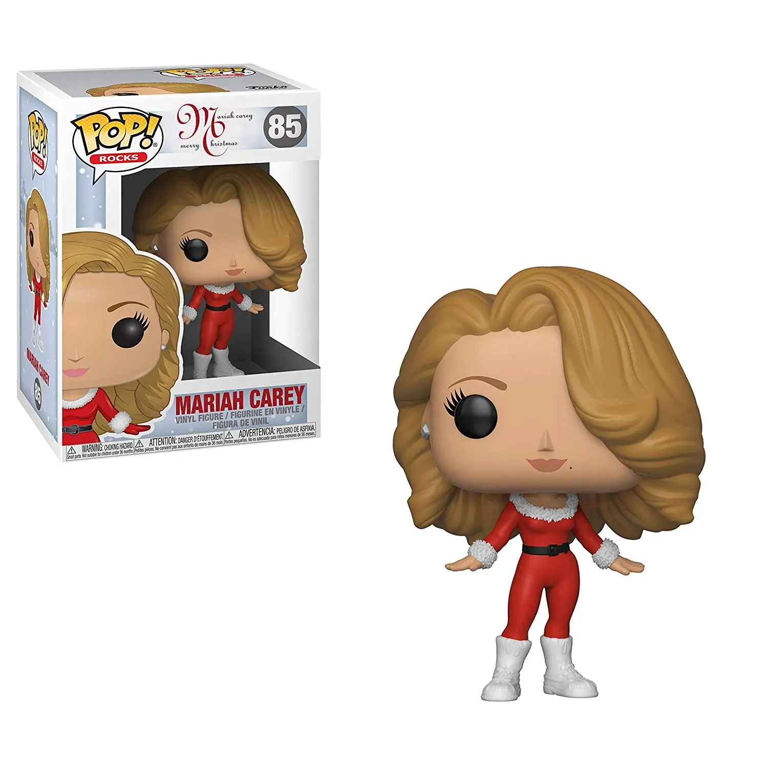 FUNKO POP Official Rocks: Music - Mariah Carey Рождественская Виниловая фигурка Коллекционная модель