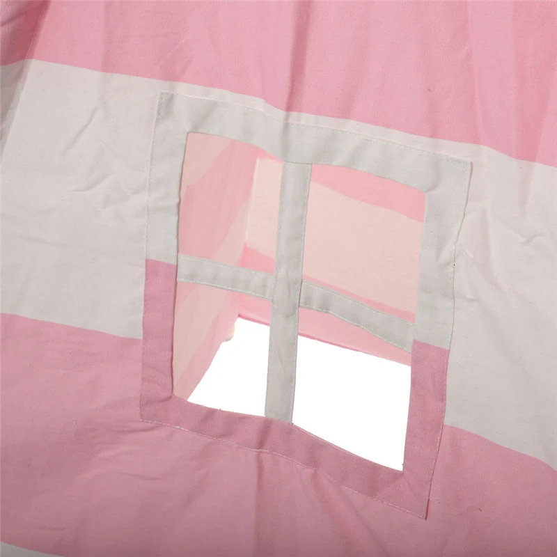 Children Princess Pink Castle Tents Portable Boys Girls Indoor Outdoor Garden Folding Play Tent   Large Outdoor Kids Play Tent (4)