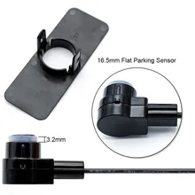 Набор Автомобильный датчик черный 0 см~ 2,5 м Расширенный чипсет 16 мм парковка плоский обратный