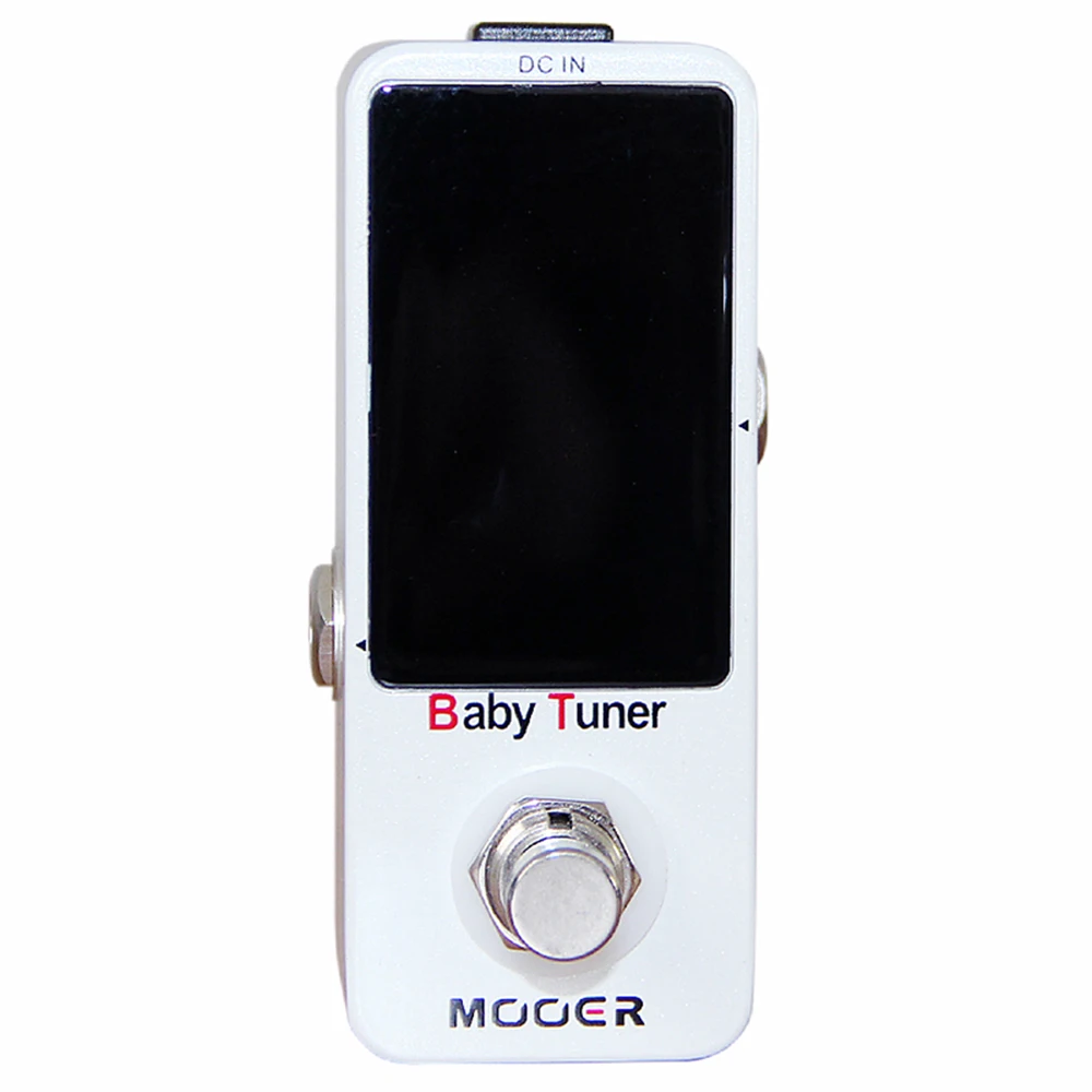 

Mooer Mtu1 Baby Педальный тюнер, ножной переключатель, истинное отключение, высокоточная Настройка, Педальный гитарный тюнер, электрогитары с эффектом