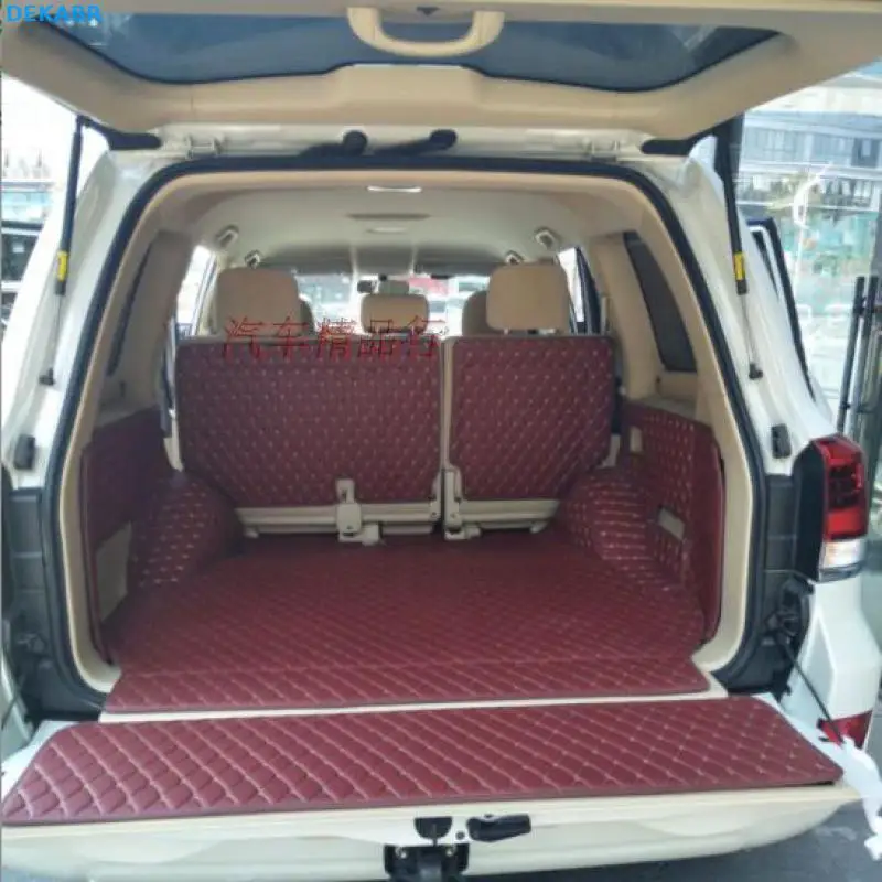 

High Quality 2008-2020 LC200 Trunk Landeku Luze 5 8 Land Cruise Reserve Box Pads Middle East Land Cruiser 8 LC200 Tail Box Pads