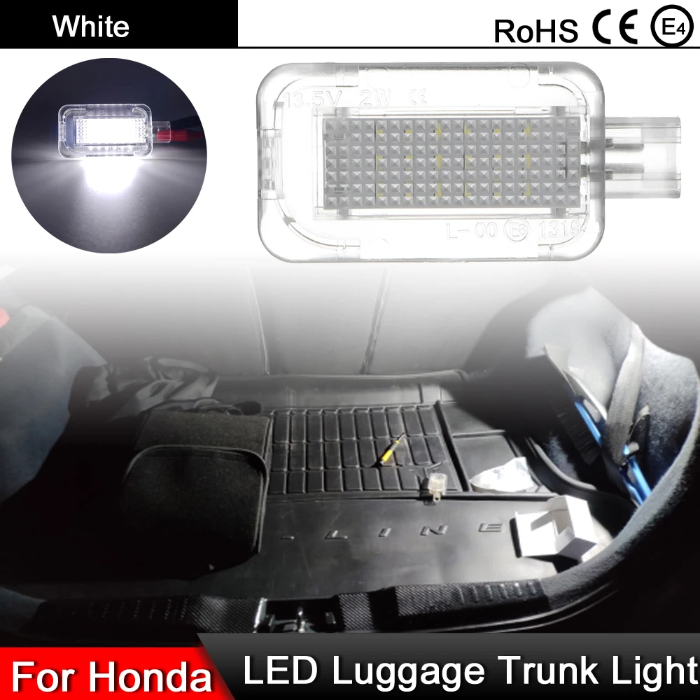 

Для Honda Accord City Civic CR-Z FR-V Insight Fit Белые высокие Яркость Белый светодиодный Чемодан подсветка багажника Чемодан лампа отсека