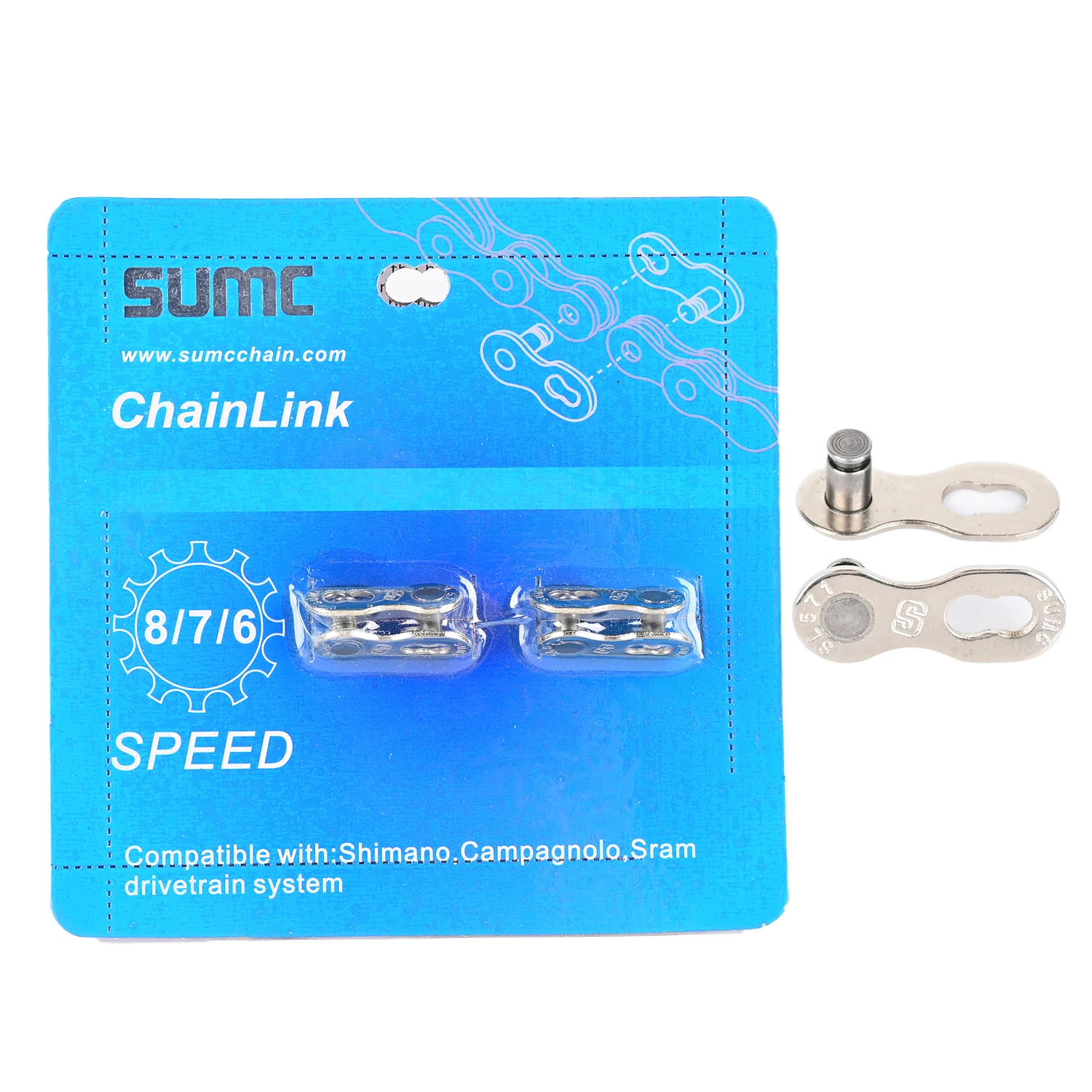 SUMC Chain magic buckle 11 12 speed silver gold Missing Link Bicycle Chain Link 6/7/8s 9s 10s 11s 12S bicycle quick magic button