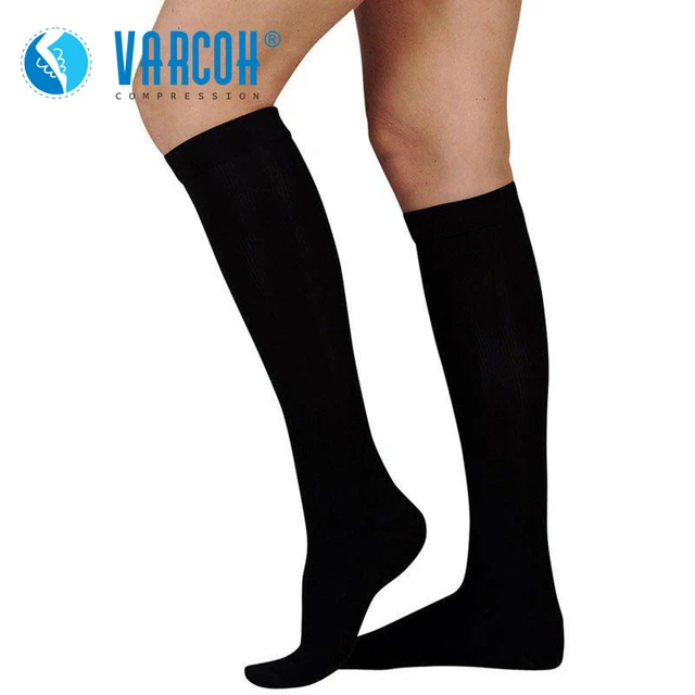 Calcetines De Compresión De 30-40 Mmhg Para Hombre Y Mujer, Soporte Firme,  Medias Graduadas Para Venas Varicosas, Edema, Hinchazón, Embarazo,  Recuperación - Calcetines - AliExpress