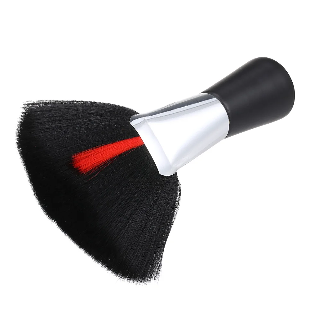 Щетка для стрижки волос Fan-Shaped щетка для волос мягкая для шеи Duster щетка для волос для лица парикмахерский инструмент продукты для парикмахерской Метелка