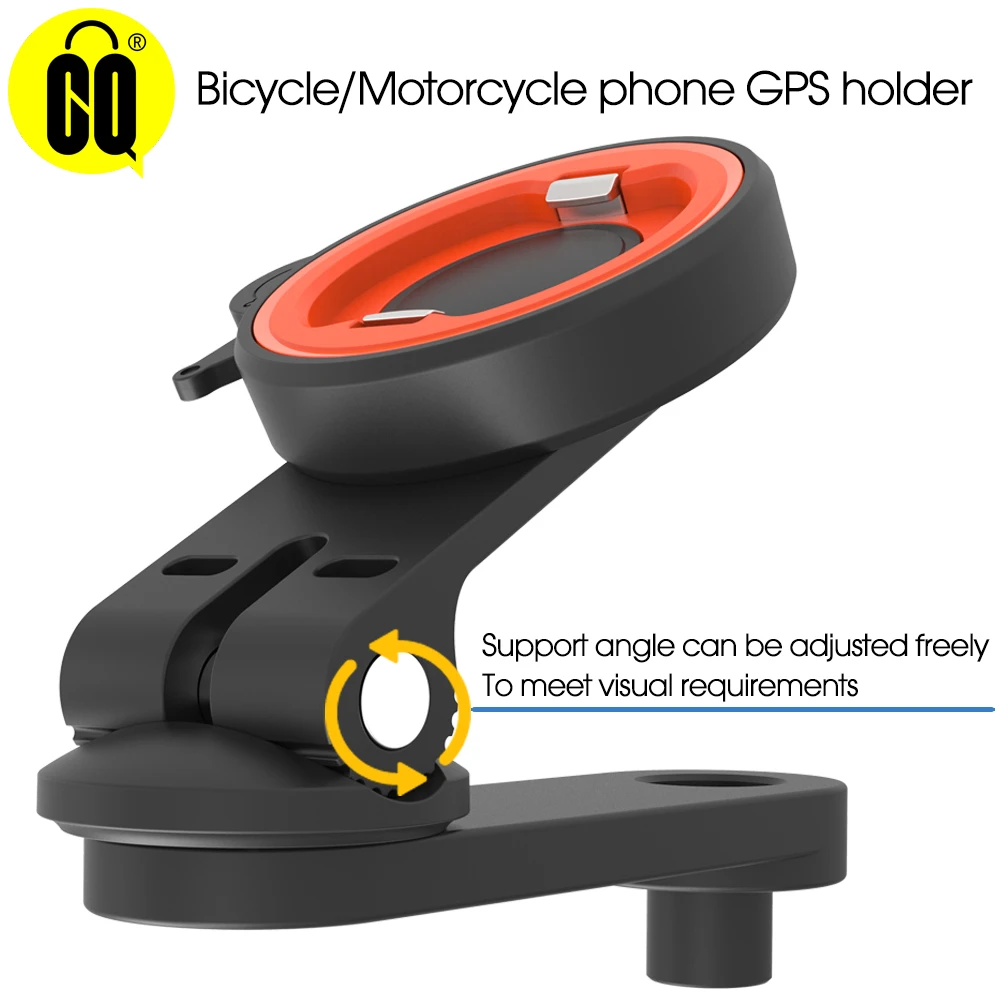 Bicycle Phone Holder,Adjustable angle aluminum bike mount phone holder GPS bracket,Universal Mobile Cell Phone Holder Bike Clip phone charging stand