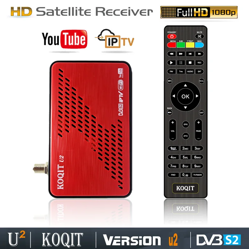 DVB S2 ресивера IPTV декодер Бесплатная спутниковый ТВ приемник цифра телевизионный