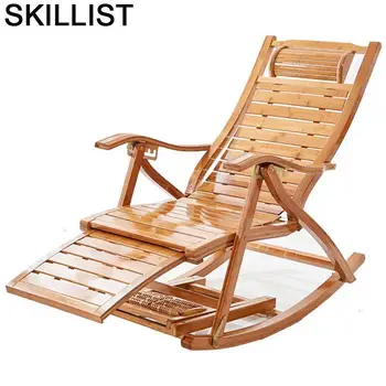 

Poltrona Chaise Bureau Rocking Fauteuil Salon Folding Bed Sillones Moderno Para Sala Bamboo Sillon Reclinable Recliner Chair