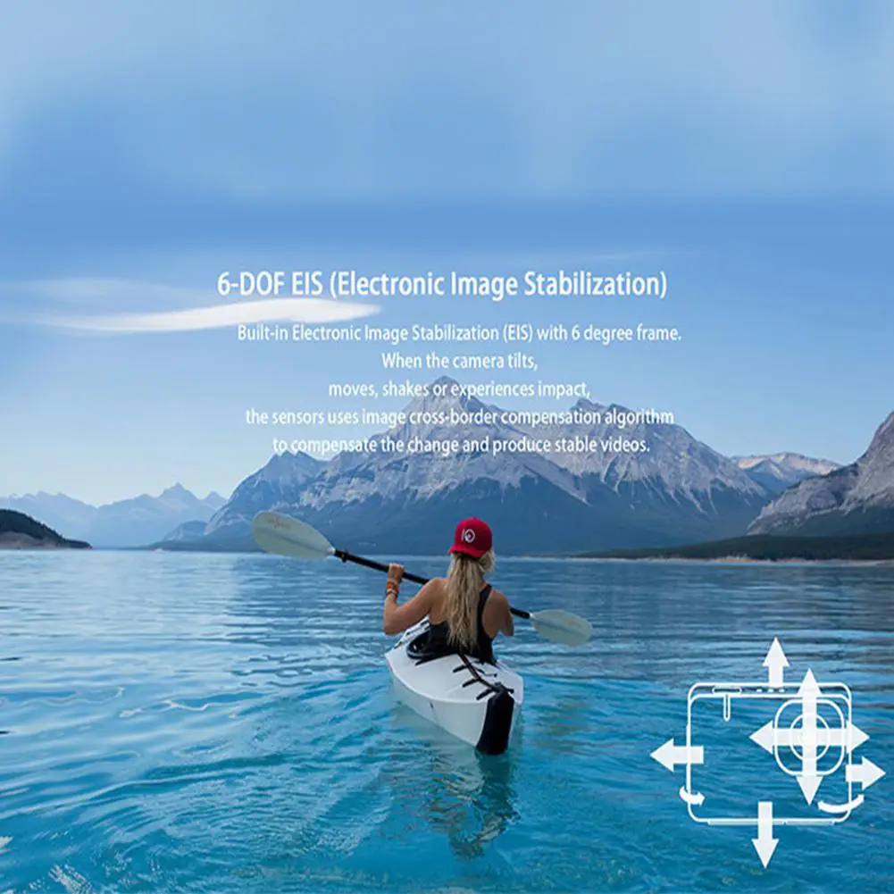 Распродажа портативная Спортивная Экшн-камера Ultra HD 4K WiFi DV Подводная Водонепроницаемая камера на шлем Мини DVR