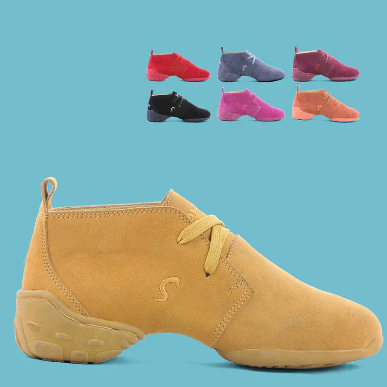 New Arrival Women's Genuine Leather Modern/Jazz/Square Dance Shoes Soft