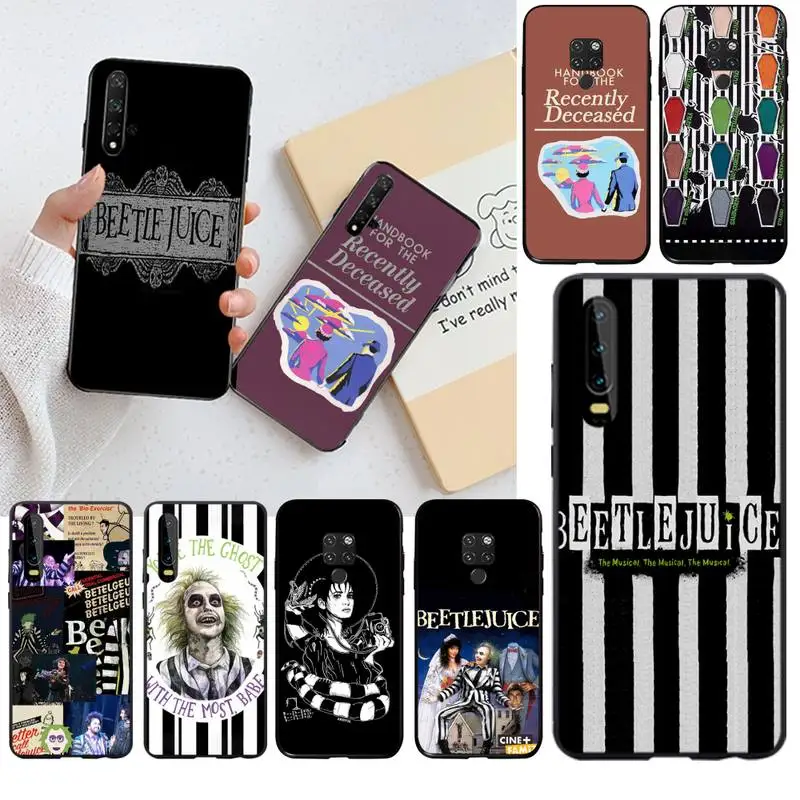 Чехол для мобильного телефона PENGHUWAN Beetlejuice Handbook Новое поступление черный чехол