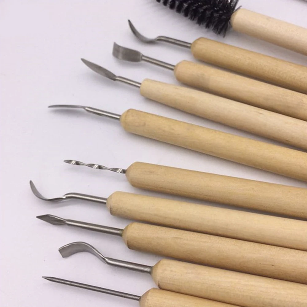 11 шт DIY глина для художественных работ инструменты гончарного дела набор ремесел