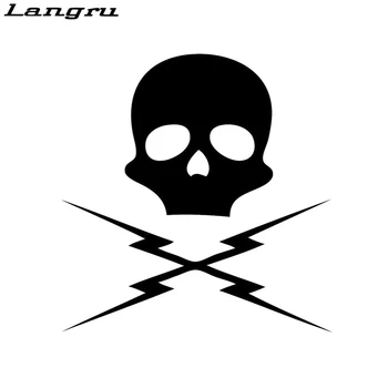 

Langru Car Window Decal Truck Outdoor Sticker Movie Deathproof Death Proof Skull Bumper Vinyl Decal Sticker Accessories Jdm