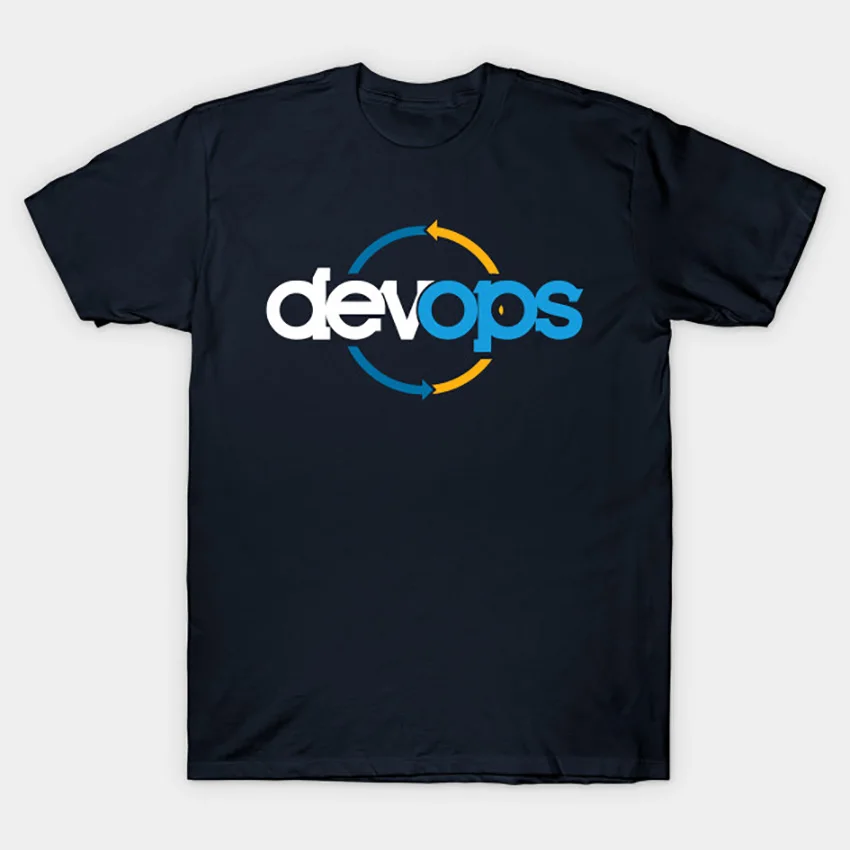 Devops футболка программист футболка Программирование тест развернуть облако веб-код разработчика