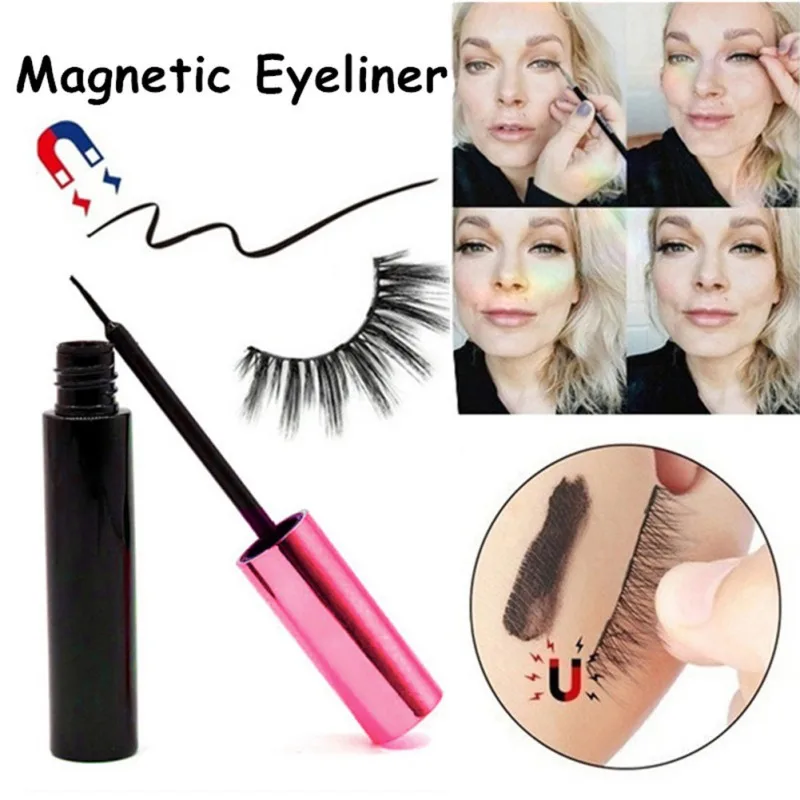 Magnetic Eyeliner Long-lasting Slender Curling Magnetic Liquid Eyeliner For Magnet False Eyelash Magnetic Eyeliner Long-lasting Slender Curling Magnetic Liquid Eyeliner For Magnet False Eyelash