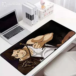 Almofada de jogo do mouse esteiras preto trevo grande deskmat mesa gamer teclado ponto mousepad tapete acessórios anime laptops xxl