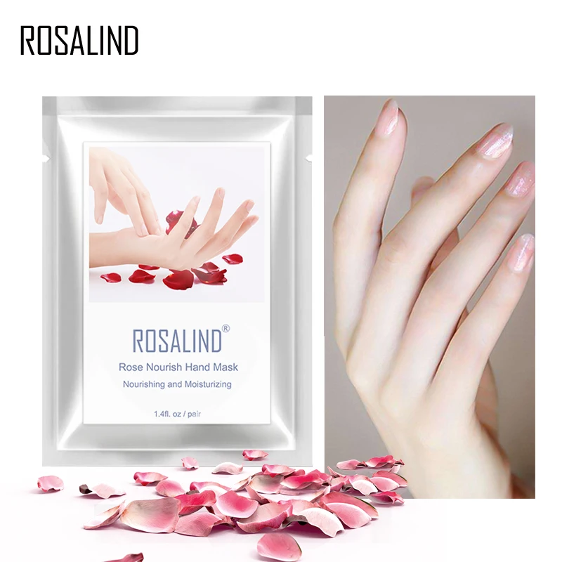 Маска для рук ROSALIND отшелушивающая 2 шт. = 1 пара средство ухода за руками
