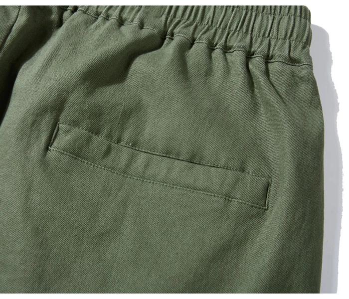 Большие размеры 5XL 6XL Брендовые мужские повседневные брюки хлопковые модные повседневные эластичные брюки с карманами мужские хаки зеленые