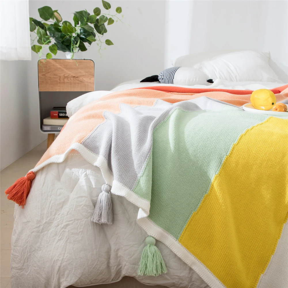 Хлопковая трикотажная искусственная Милая кисточка с бахромой