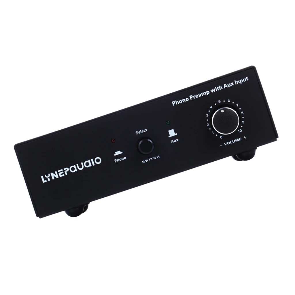 Phono Turntable Pre Amps Signal Amplifier with Auxiliary In & Volume Control