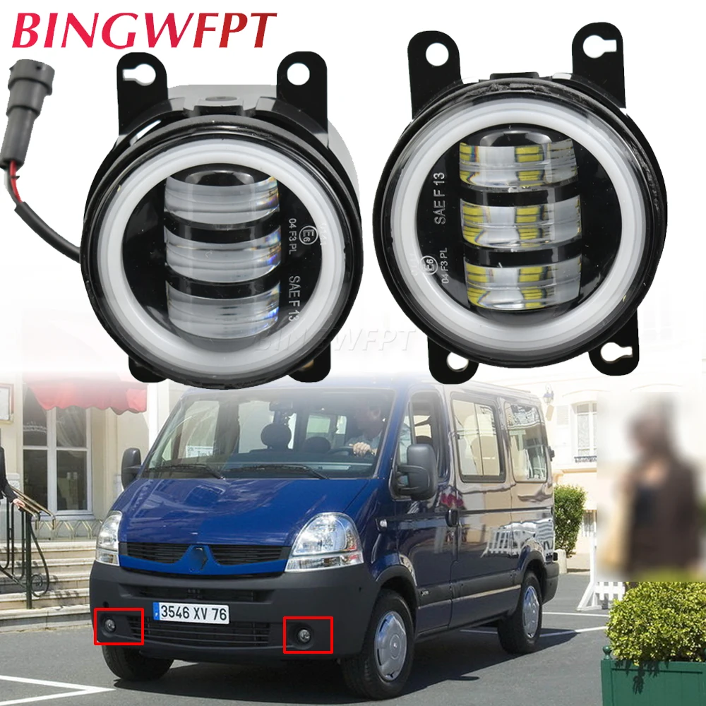 

Fog Lights LED Headlight For Renault Megane 2/3 Duster Fluence Koleos Clio IV Kangoo 2003-2015 Talisman Grand Fog Lamp Foglights