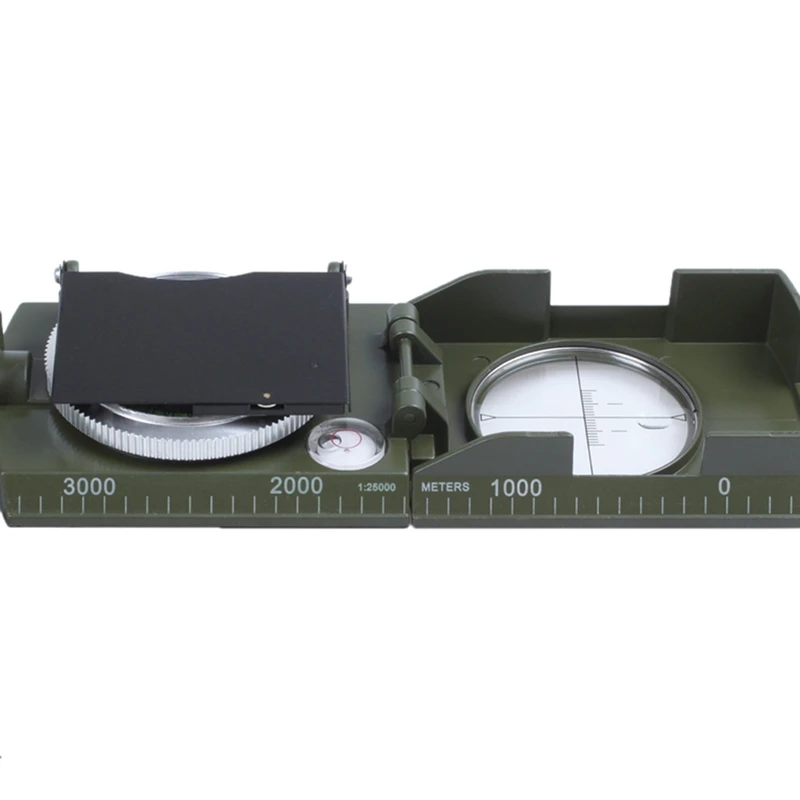 Профессиональный военный армейский металлический Прицельный компас Клинометр кемпинг