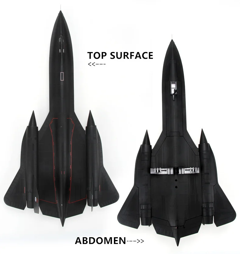 Terebo 1: 72 SR-71A Blackbird моделирование модель военная модель из сплава самолет модель коллекция подарок