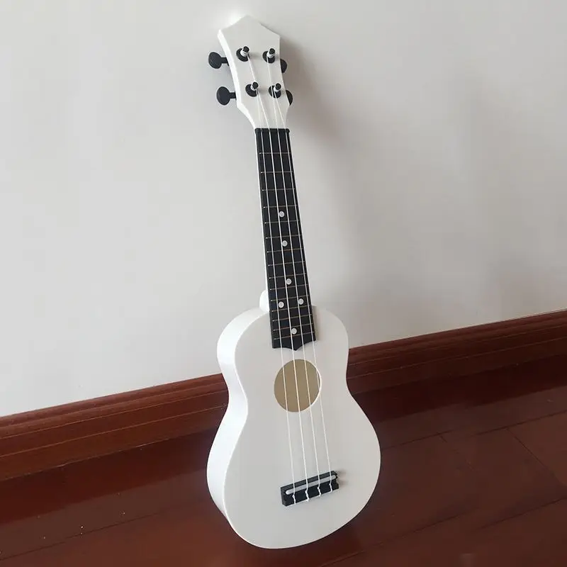 Красочная Портативная акустическая укулеле 21 дюймов 4 струны Гавайская гитара Музыка для начинающих детей подарок мини гитарные инструменты