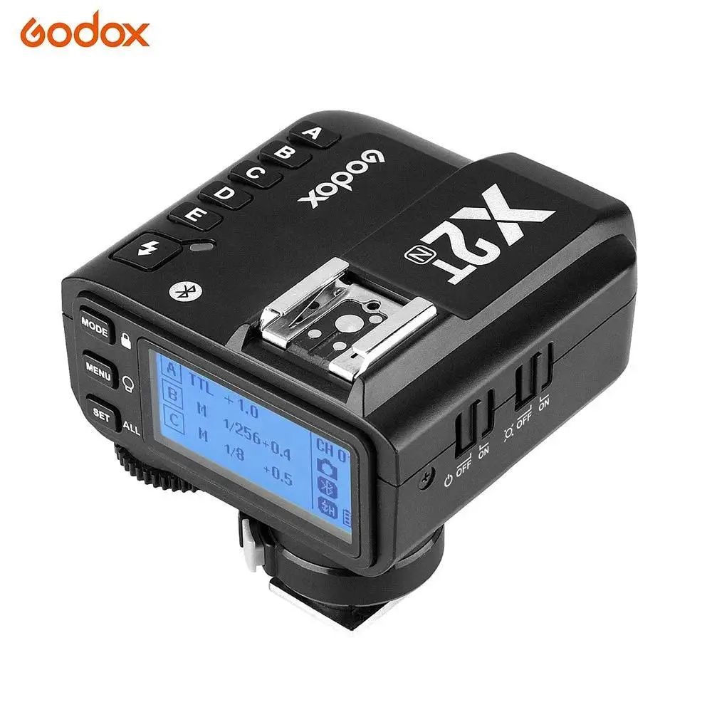 

2.4G Wireless Trigger Transmitter Godox TTL Bluetooth Simple Phone Adjustment Function X2T-N i-TTL For Nikon Flash Trigger r60