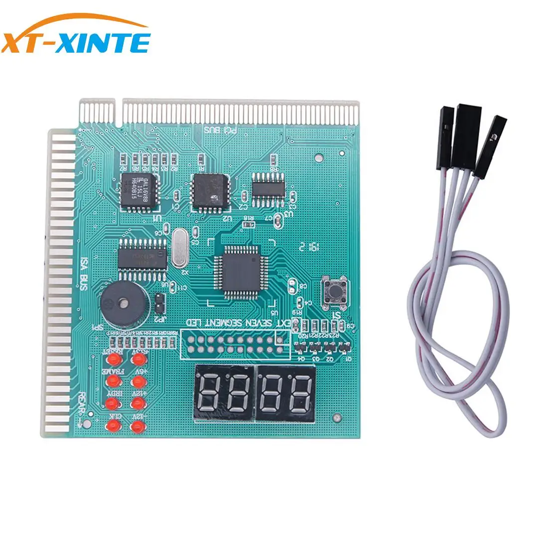XT-XINTE 4-значный ЖК-дисплей PC анализатор диагностическая карта PCI тестер