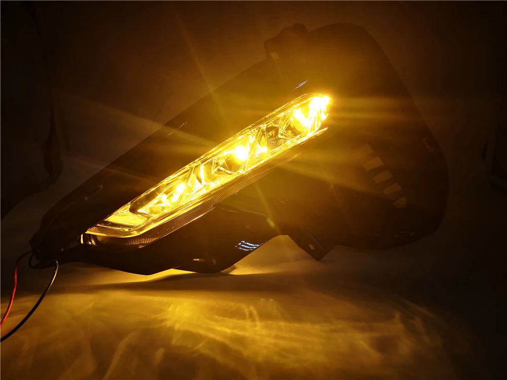 Автомобильные мигающие светодиодсветодиодный дневные ходовые огни 1 пара для Kia