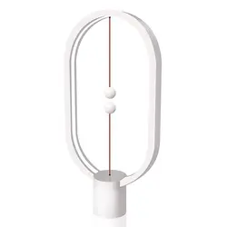 Балансировочная лампа-эллипсовый магнитный переключатель с питанием от USB светодиодный светильник, теплый светодиодный светильник для