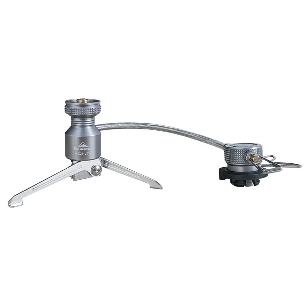 CAMPINGMOON Z23-VC Camping Gases Stoves Connector Camping Tripod Butanes Canister Adapter Portable Foliding Stove Connector