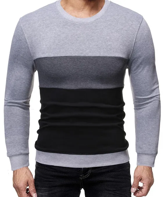 HEFLASHOR Brand 2019 New Casual Men's Sweater O-Neck Striped Slim Fit Knittwear Mens Sweaters Pullovers Men Pull Homme M-3XL |
