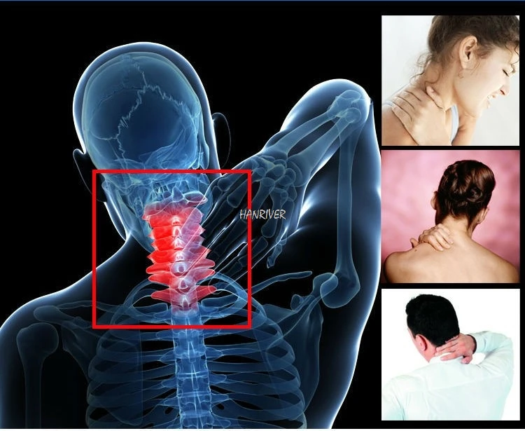 HANRIVER шейный Тяговый прибор remedical бытовой Регулируемый воротник силикагель тяговое устройство четыре сезона