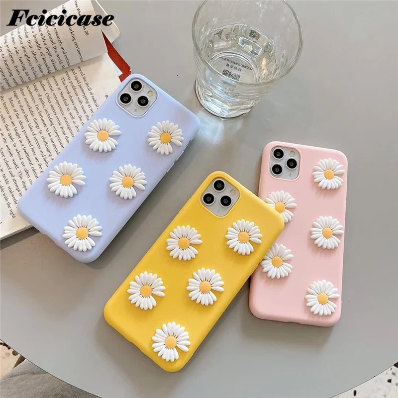 Summer Flower Daisy Case For Samsung Galaxy J7 J6 J5 J4 J3 J2 Prime Pro Core Plus 2018 2017 2016 Soft TPU Cover Cute